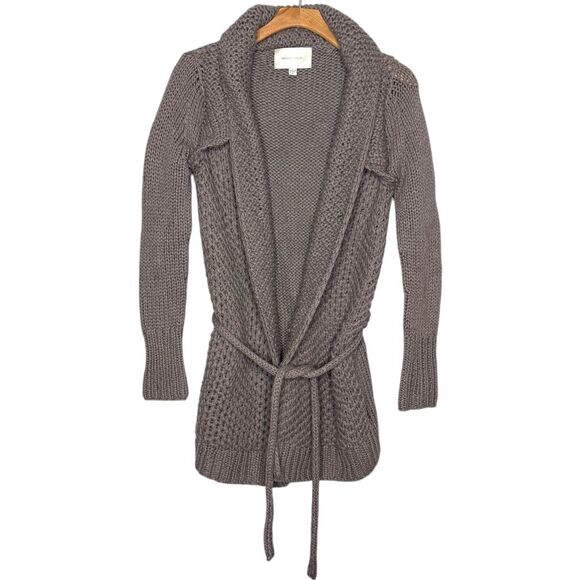 𝅺Brochu Walker Chunky Knit Long Cardigan Sweater Women’s Sz S - Picture 1 of 5